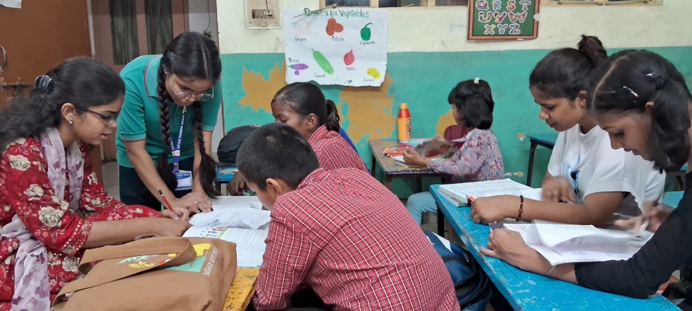 Children at Sakhi